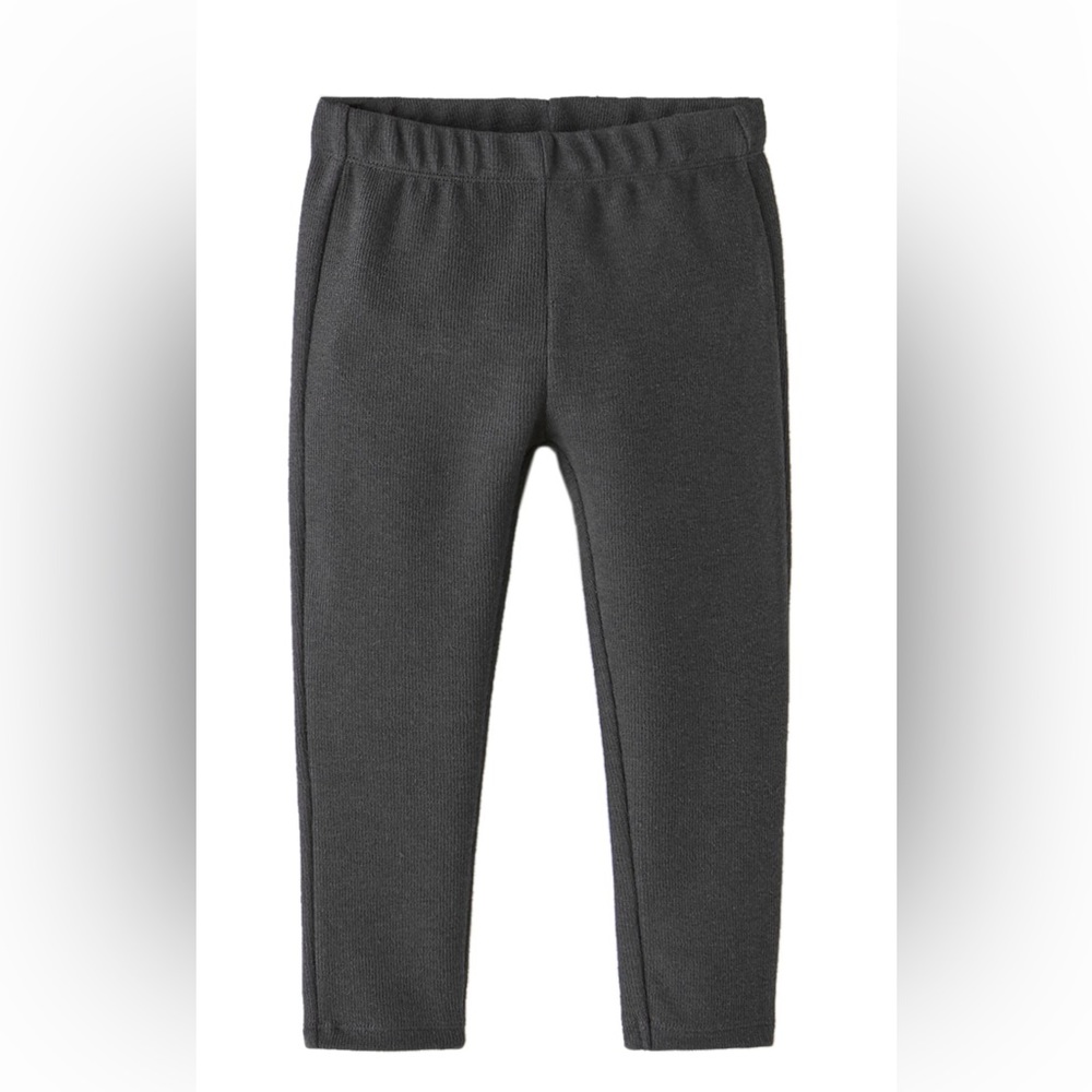 Zara Ribbed Extra Long Leggings